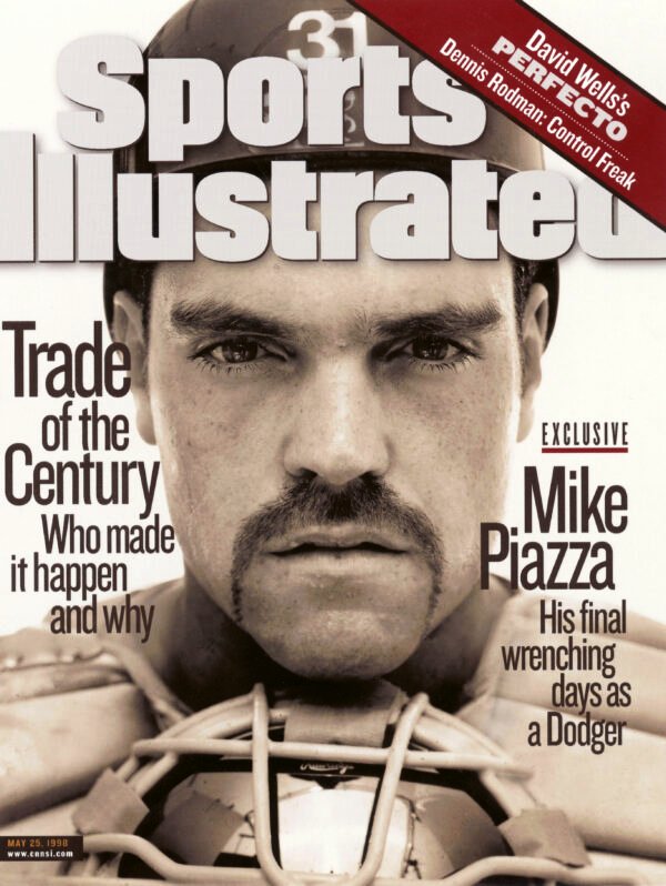 New York Mets Hall of Famer Mike Piazza Autographed 11x14 Sports Illustrated Cover JSA / COA - Image 2