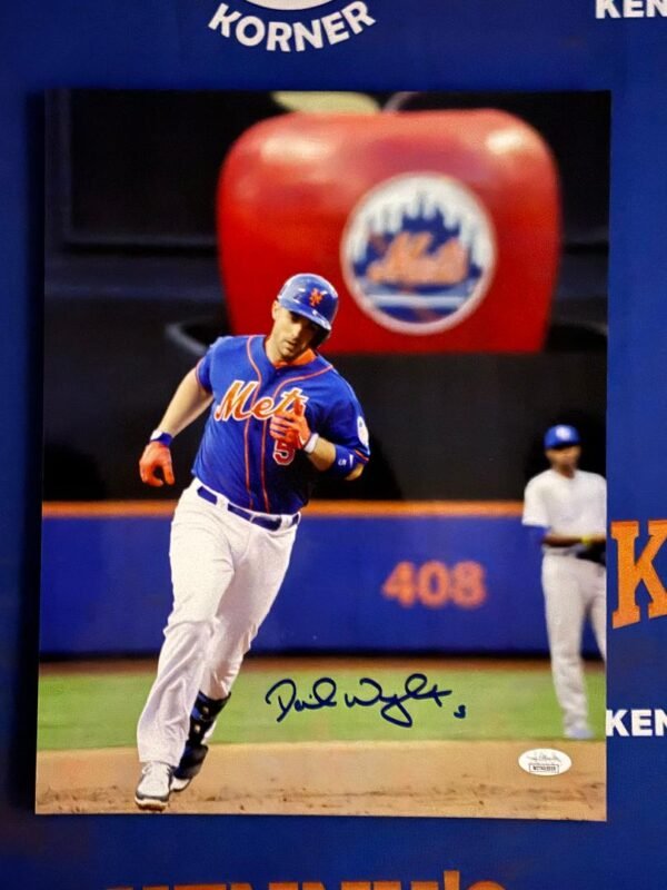 New York Mets GOAT David Wright Autographed 11x14 Photos JSA / COA - Image 3