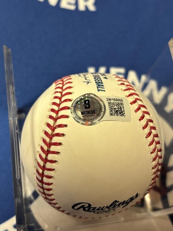 Eddie Murray Autographed Hall of Fame Baseball - Image 3