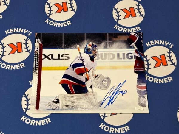 New York Islanders Super Star Goalie Ilya Sorokin Autographed 11x14 Photo JSA / COA - Image 2