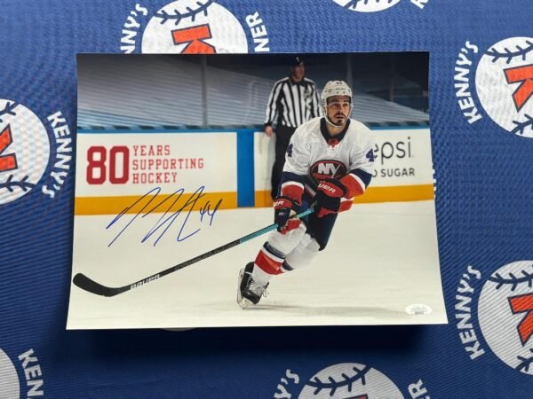 New York Islanders Jean - Gabriel Pageau Autographed 11x14 Photo JSA / COA