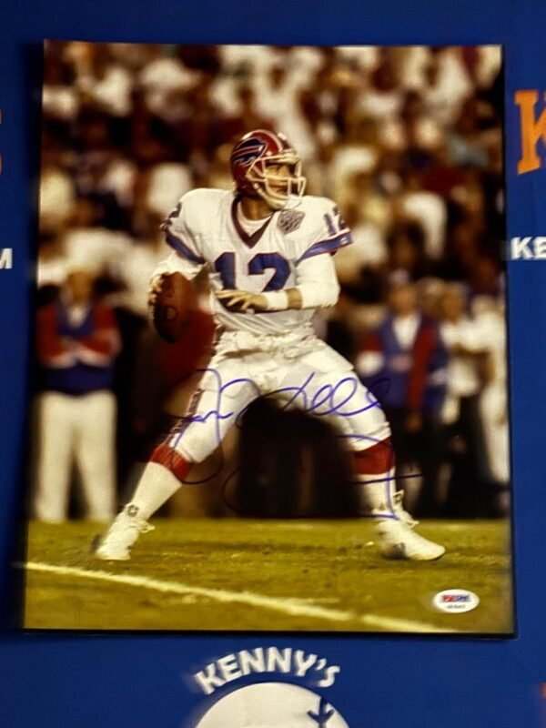 Buffalo Bills Hall of Fame Legend Jim Kelly Autographed 11x14 Photo PSA / DNA - Image 2