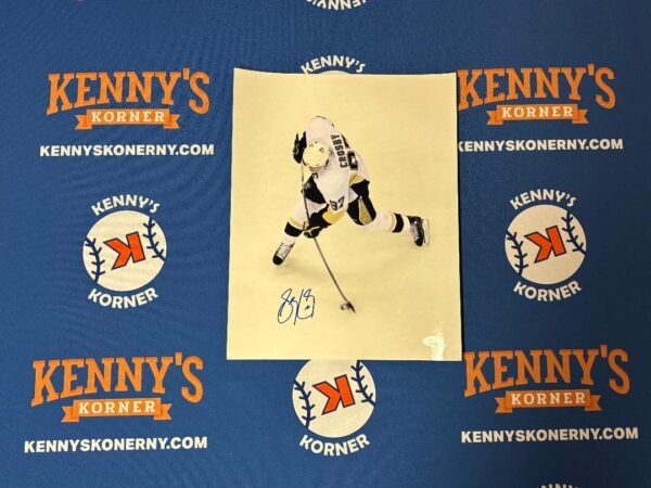 Pittsburgh Penguin G.O.A.T. Sidney Crosby Autographed 11x14 Photo JSA / COA - Image 4