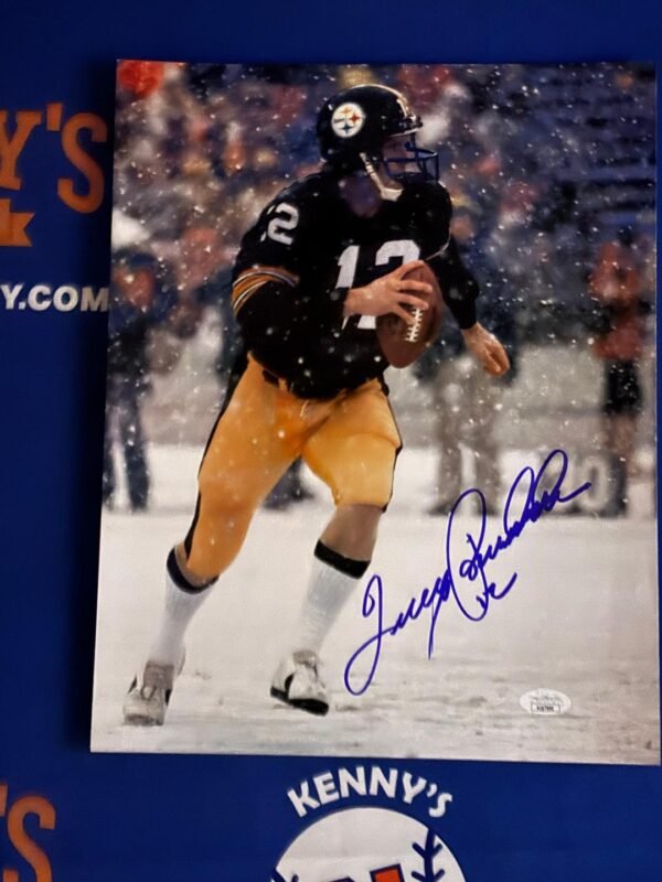 Pittsburgh Steeler Legend Hall of Famer Terry Bradshaw Autographed 11x14 Photo JSA / COA - Image 3