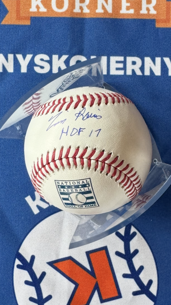 New York Yankee Hall of Famer Tim Raines Autographed Hall of Fame Baseball - Image 2