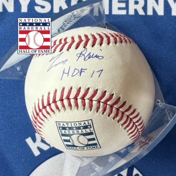 New York Yankee Hall of Famer Tim Raines Autographed Hall of Fame Baseball
