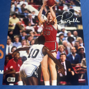 St John’s Legend and Basketball Hall of Famer Chris Mullin Autographed 11x14 Photo