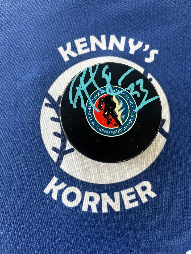 Hall Of Fame Goalie Patrick Roy Autographed Hall of Fame Puck JSA/COA - Image 3