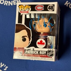 Montreal Canadien Legend Patrick Roy Autographed Funko Pop JSA / COA