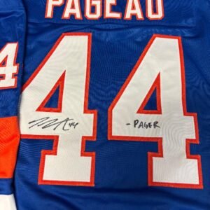 New York Islanders JG Pageau Autographed & Inscribed Islanders Jersey