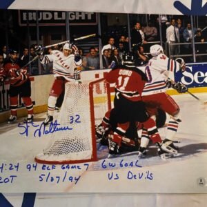 Stephane Matteau 11x14 Poster with Multi Inscription