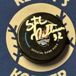 Stephane Matteau Official 100 year Anniversary Puck