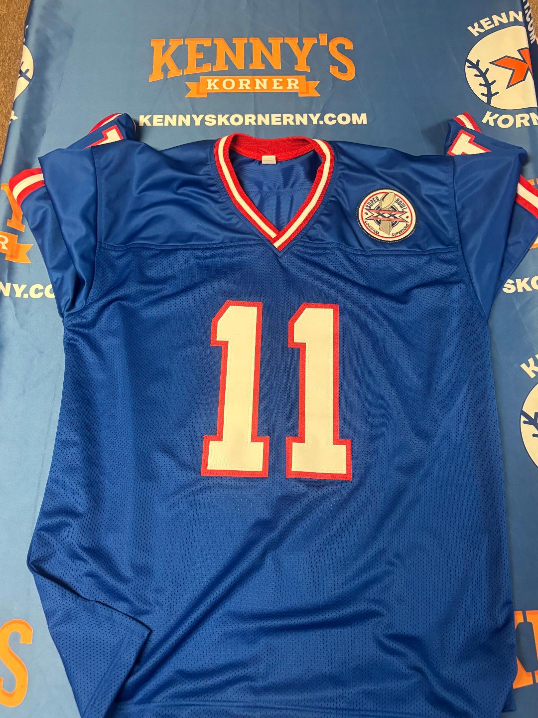 New York Giants Football All - Time Great Phil Simms Autographed Jersey - Image 3