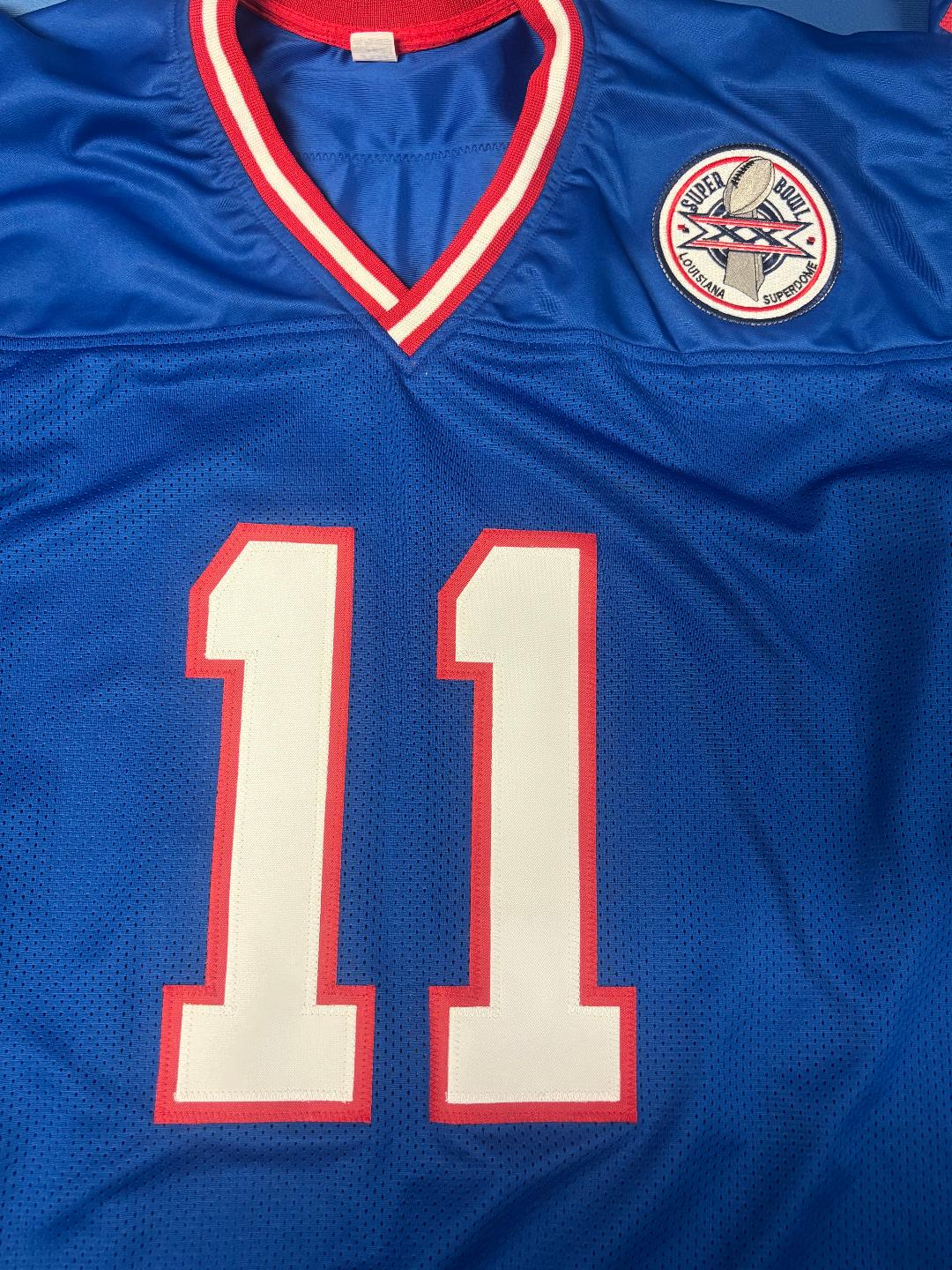 New York Giants Football All - Time Great Phil Simms Autographed Jersey - Image 4